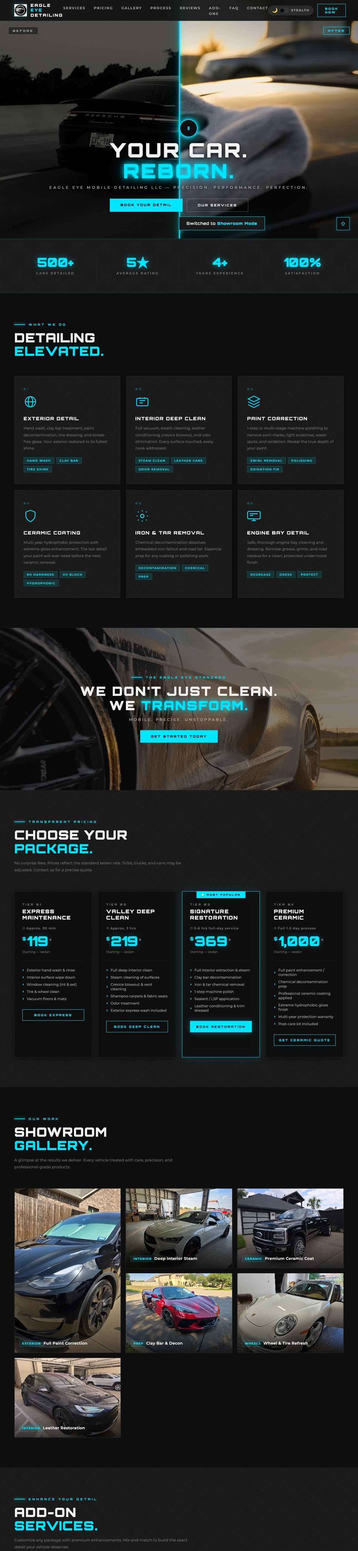 Wingman — auto detailing studio
